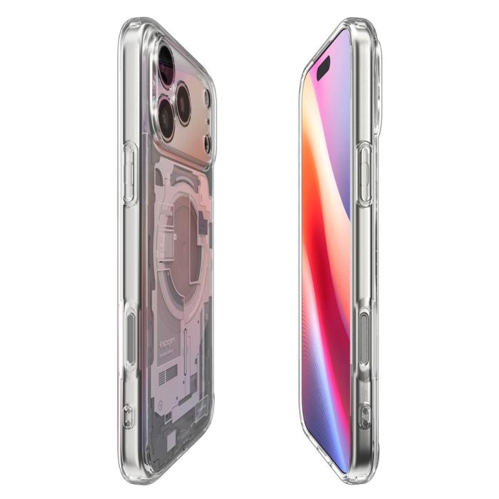 Bild 6, Spigen Spigen iPhone 17 Pro Skal MagSafe Ultra Hybrid Zero One Vit - Teknikhallen.se