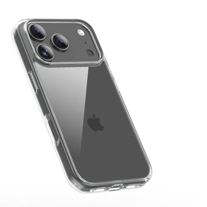 Bild 4, Tech-Protect Tech-Protect iPhone 17 Pro Skal FlexAir Hybrid Transparent - Teknikhallen.se