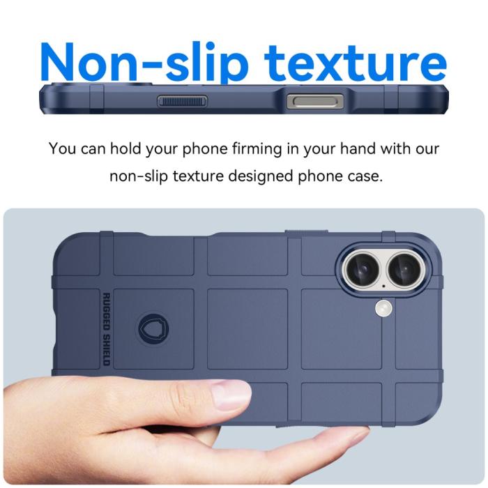 Bild 4,  iPhone 16 Plus Skal Robust Blå - Teknikhallen.se