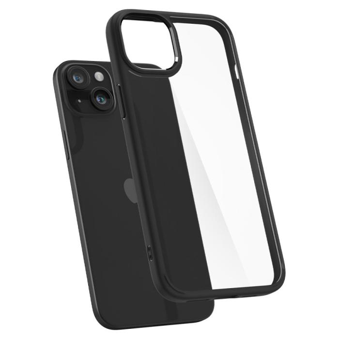 Bild 6, Spigen Spigen iPhone 15 Plus Skal Ultra Hybrid Matt Svart - Teknikhallen.se
