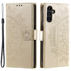  Samsung Galaxy S24 Fodral Mandala L&auml;der Guld - Teknikhallen.se