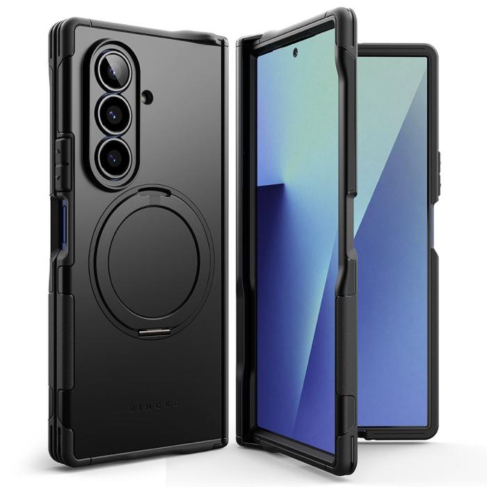 Bild 3, Ringke Ringke Samsung Galaxy Z Fold 7 Skal MagSafe Alles Svart - Teknikhallen.se