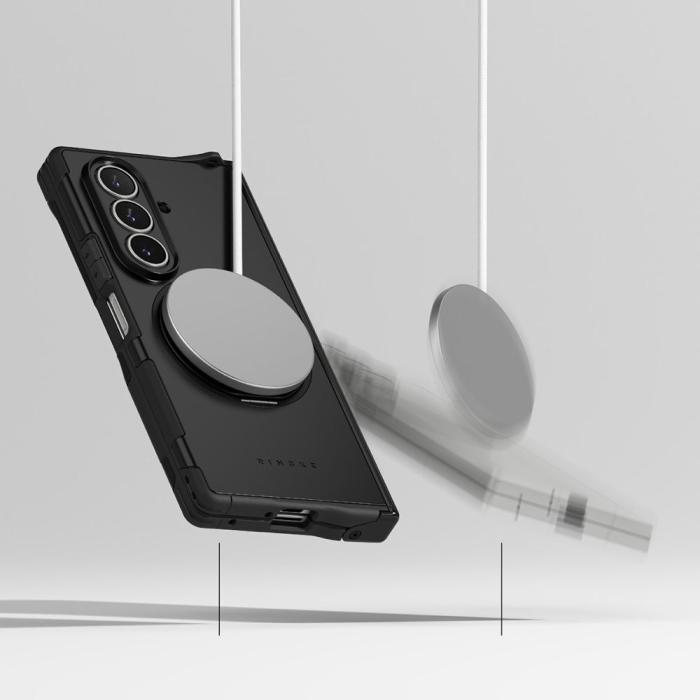 Bild 4, Ringke Ringke Samsung Galaxy Z Fold 7 Skal MagSafe Alles Svart - Teknikhallen.se