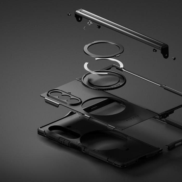 Bild 6, Ringke Ringke Samsung Galaxy Z Fold 7 Skal MagSafe Alles Svart - Teknikhallen.se