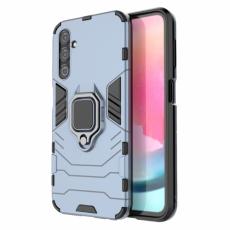  Samsung Galaxy A24 5G Skal Ring Hybrid Armor Bl&aring; - Teknikhallen.se