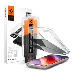 Spigen Spigen iPhone 18 Pro 2-PACK Sk&auml;rmskydd Glas.tR Pro HD 'Ez Fit' - Teknikhallen.se