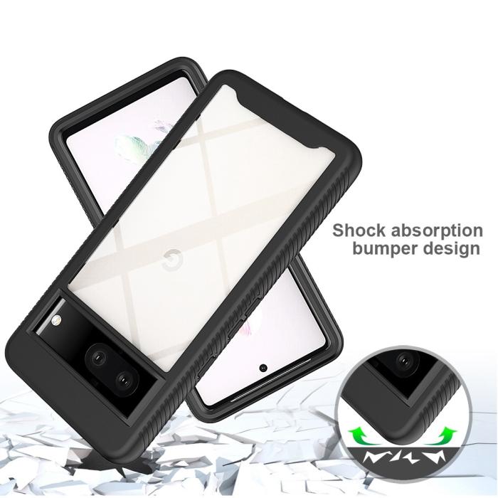 Bild 2,  Google Pixel 7 Skal 360 Shockproof Hybrid Svart - Teknikhallen.se