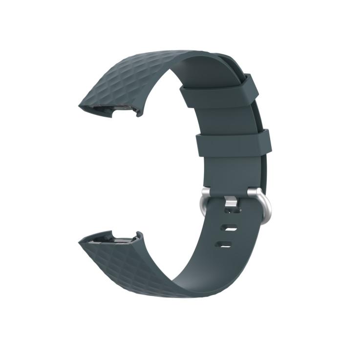 Bild 2,  Armband Fitbit Charge 3 / 4 Mörk Grön - Teknikhallen.se