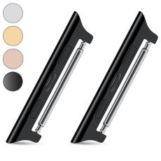  Spring Bar F&auml;sten till Apple Watch 42/41/40/38 mm - Svart - Teknikhallen.se