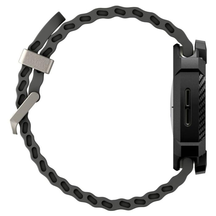 Bild 6, Spigen Spigen Galaxy Watch 8 40 mm Skal Rugged Armor Matt Svart - Teknikhallen.se