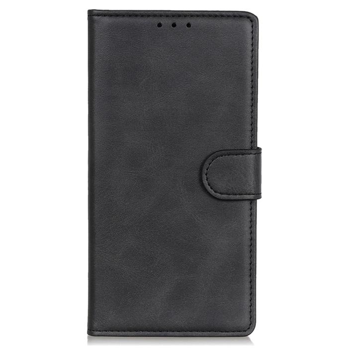 Bild 6,  Samsung Galaxy A14 4G/5G Fodral Solid Läder Svart - Teknikhallen.se
