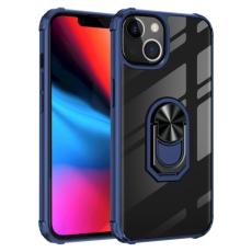  iPhone 14 Plus Skal Shockproof Ring Hybrid Bl&aring; - Teknikhallen.se