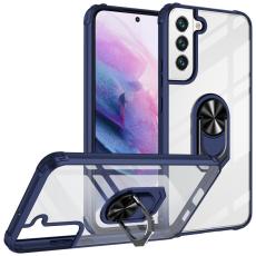  Samsung Galaxy S23 Plus Skal Ring Hybrid Bl&aring; - Teknikhallen.se
