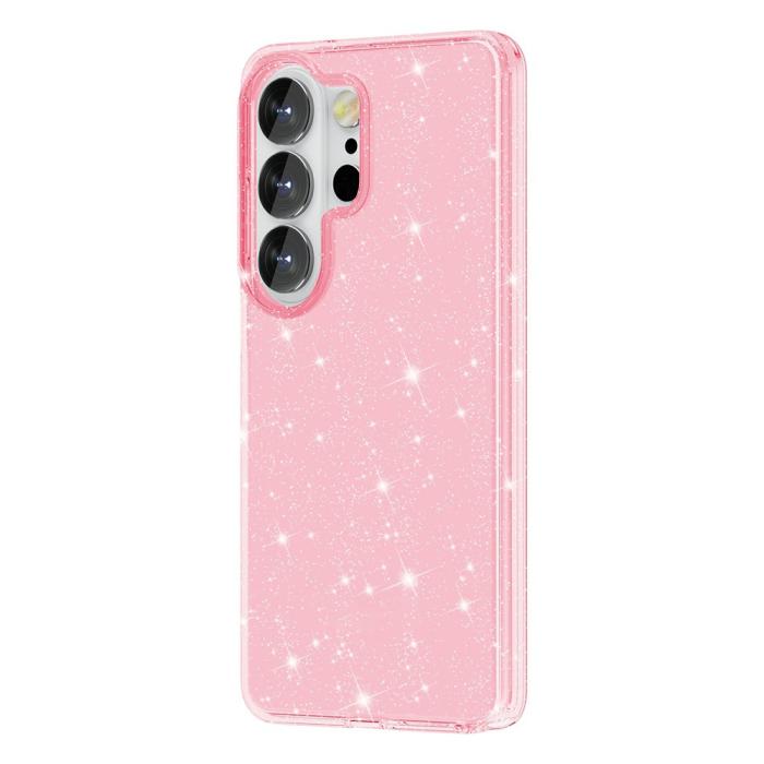 Bild 3,  Samsung Galaxy S26 Ultra Skal Glitter TPU Rosa - Teknikhallen.se