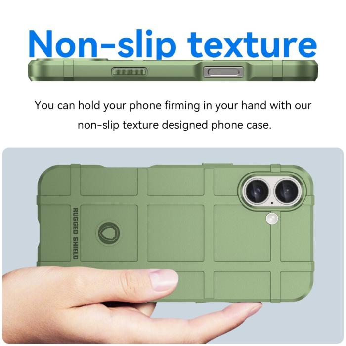 Bild 4,  iPhone 16 Plus Skal Robust Grön - Teknikhallen.se