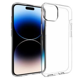  iPhone 15 Plus Skal TPU Transparent - Teknikhallen.se