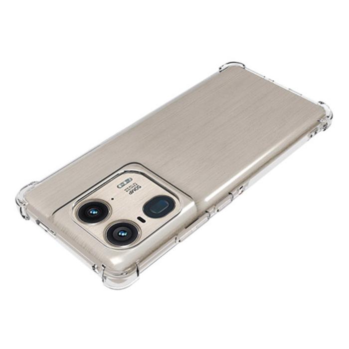 Bild 2,  Motorola Edge 50 Ultra 5G TPU Skal Transparent - Teknikhallen.se