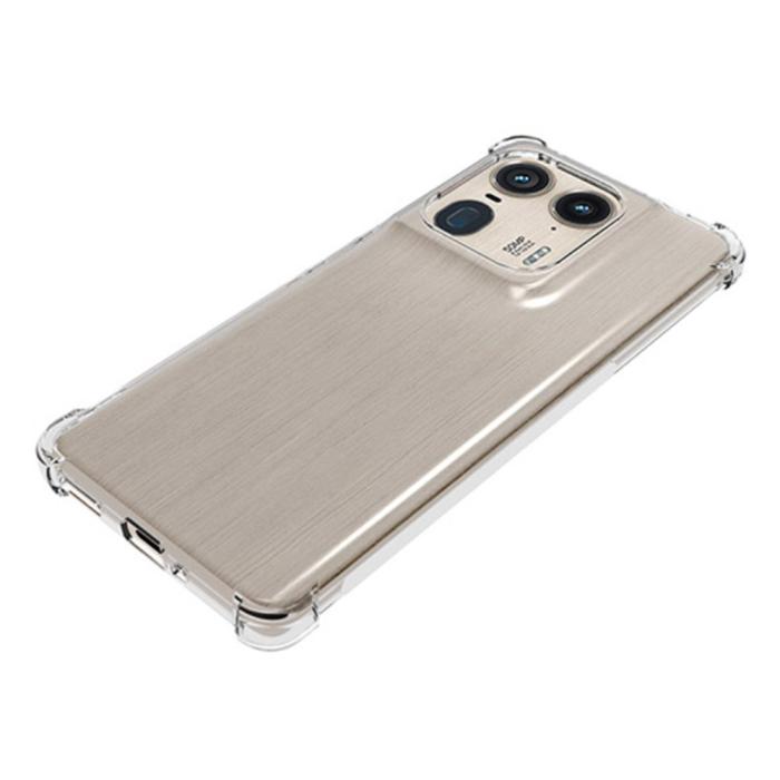 Bild 3,  Motorola Edge 50 Ultra 5G TPU Skal Transparent - Teknikhallen.se