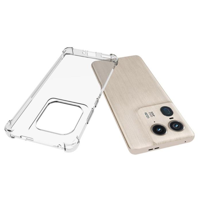Bild 4,  Motorola Edge 50 Ultra 5G TPU Skal Transparent - Teknikhallen.se