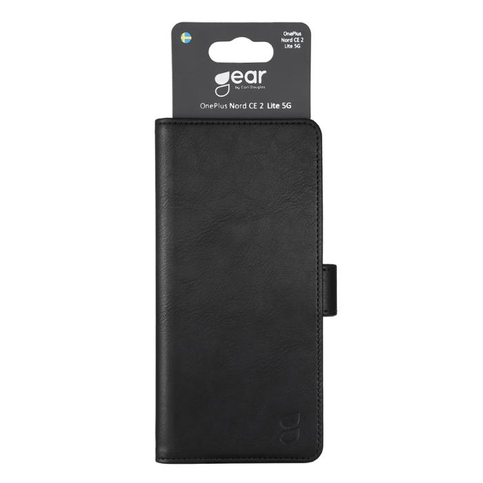 Bild 2, Gear GEAR OnePlus Nord CE 2 Lite 5G Fodral Läder Svart - Teknikhallen.se