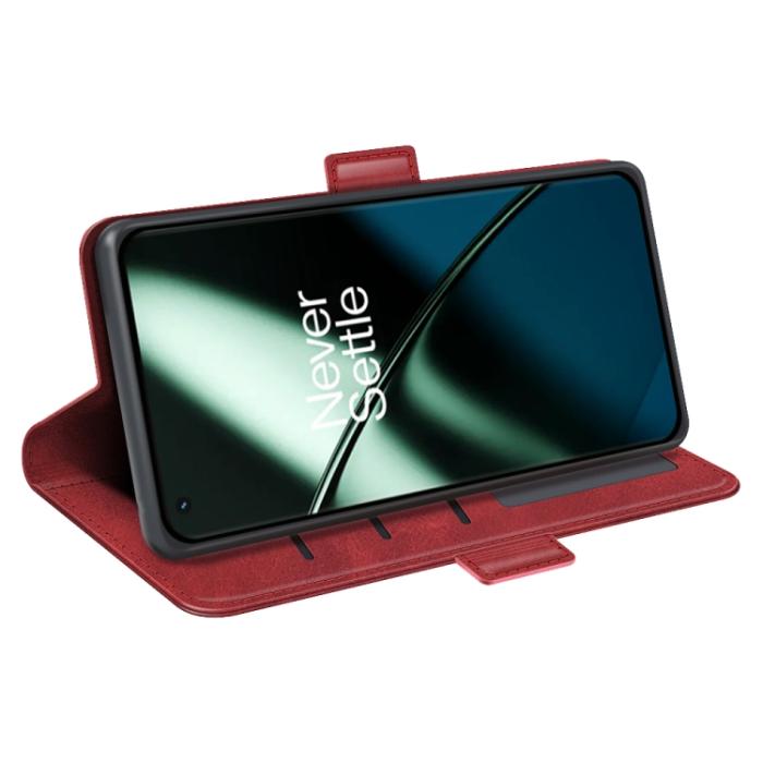 Bild 5,  OnePlus 11 5G Fodral Magnetisk Stängning Röd - Teknikhallen.se