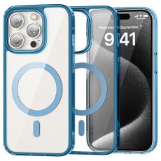 ColorPop ColorPop iPhone 15 Pro Max Skal CH MagSafe Transparent/M&ouml;rk Bl&aring; - Teknikhallen.se