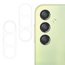 Samsung Galaxy A25 5G 2-PACK Linsskydd H&auml;rdat Glas - Teknikhallen.se