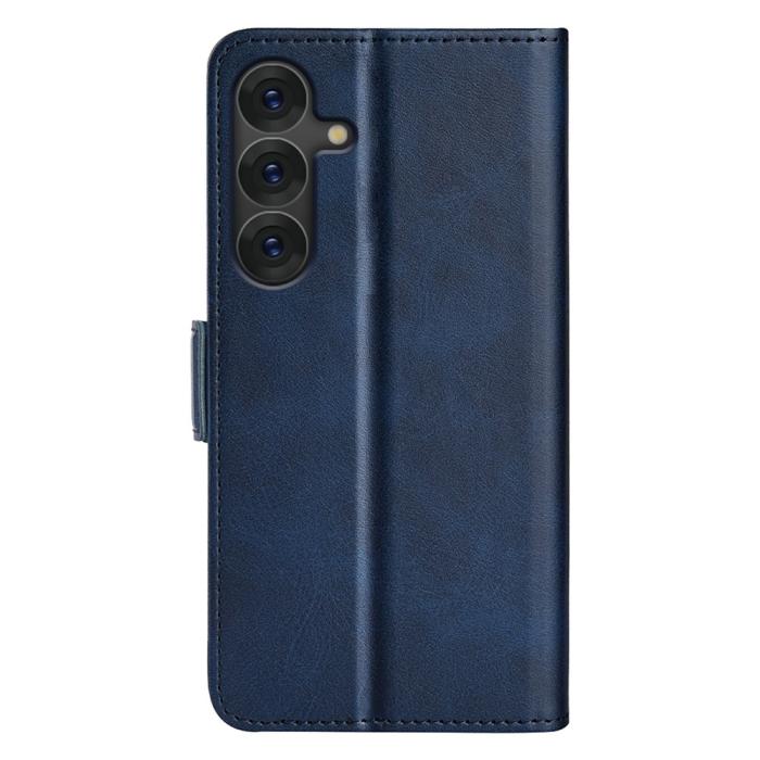 Bild 6,  Samsung Galaxy S25 Plus Fodral Läder Blå - Teknikhallen.se