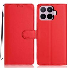  Xiaomi 17T Fodral Solid L&auml;der R&ouml;d - Teknikhallen.se