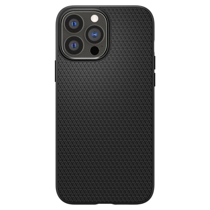 Bild 2, Spigen Spigen iPhone 13 Pro Skal Liquid Air Matt Svart - Teknikhallen.se