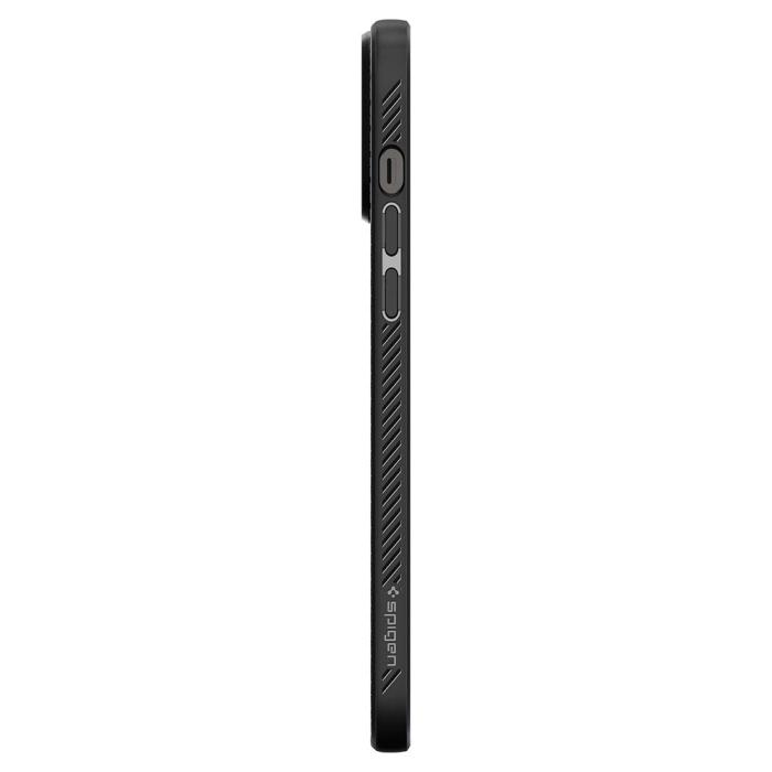 Bild 5, Spigen Spigen iPhone 13 Pro Skal Liquid Air Matt Svart - Teknikhallen.se