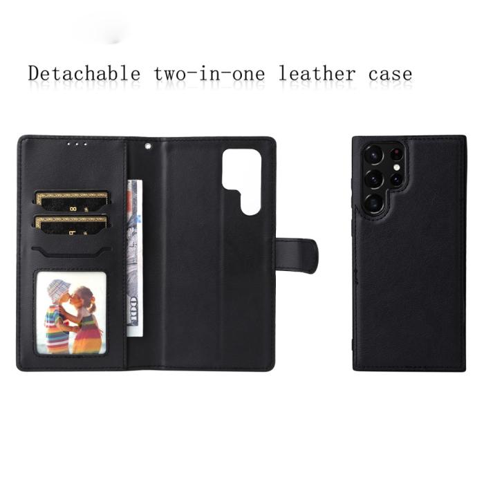 Bild 4,  Samsung Galaxy S22 Ultra Fodral 2in1 Magnet Svart - Teknikhallen.se