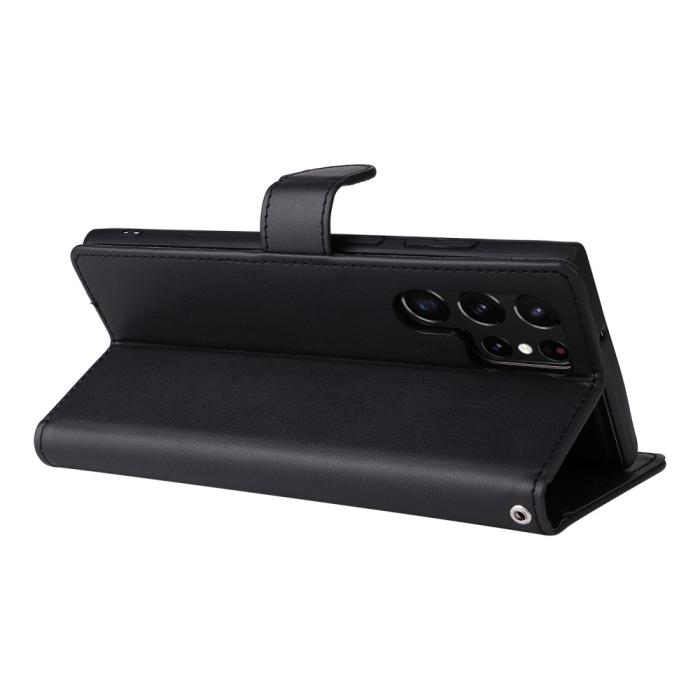 Bild 5,  Samsung Galaxy S22 Ultra Fodral 2in1 Magnet Svart - Teknikhallen.se