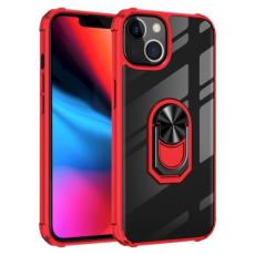  iPhone 14 Plus Skal Shockproof Ring Hybrid R&ouml;d - Teknikhallen.se