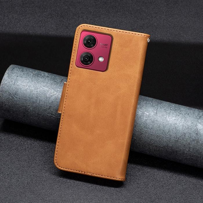 Bild 6,  Motorola Moto G84 5G Fodral Shark Solid Brun - Teknikhallen.se