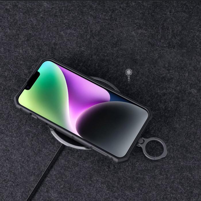 Bild 6, NILLKIN NILLKIN iPhone 14 Plus Skal CamShield Armor Pro Grön - Teknikhallen.se