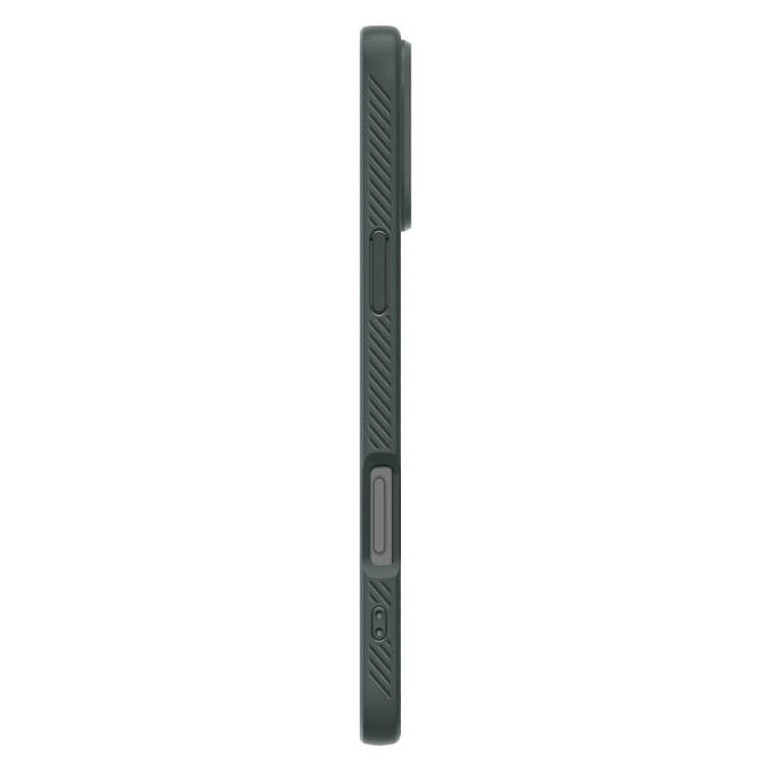 Bild 4, Spigen Spigen iPhone 16 Pro Max Skal Liquid Air Abyss Green - Teknikhallen.se