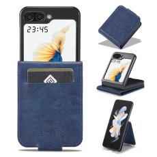 LC.IMEEKE LC.IMEEKE Galaxy Z Flip 6 / 7 FE Skal Med Kortfack Bl&aring; - Teknikhallen.se
