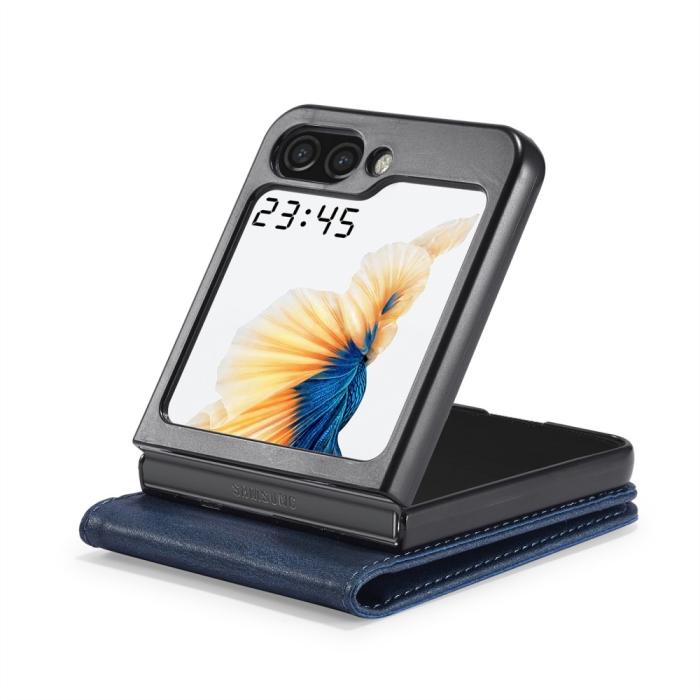 Bild 4, LC.IMEEKE LC.IMEEKE Galaxy Z Flip 6 / 7 FE Skal Med Kortfack Blå - Teknikhallen.se