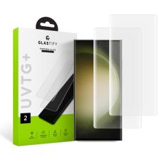 Glastify Glastify Samsung Galaxy S23 Ultra 2-PACK UV Sk&auml;rmskydd H&auml;rdat Glas - Teknikhallen.se