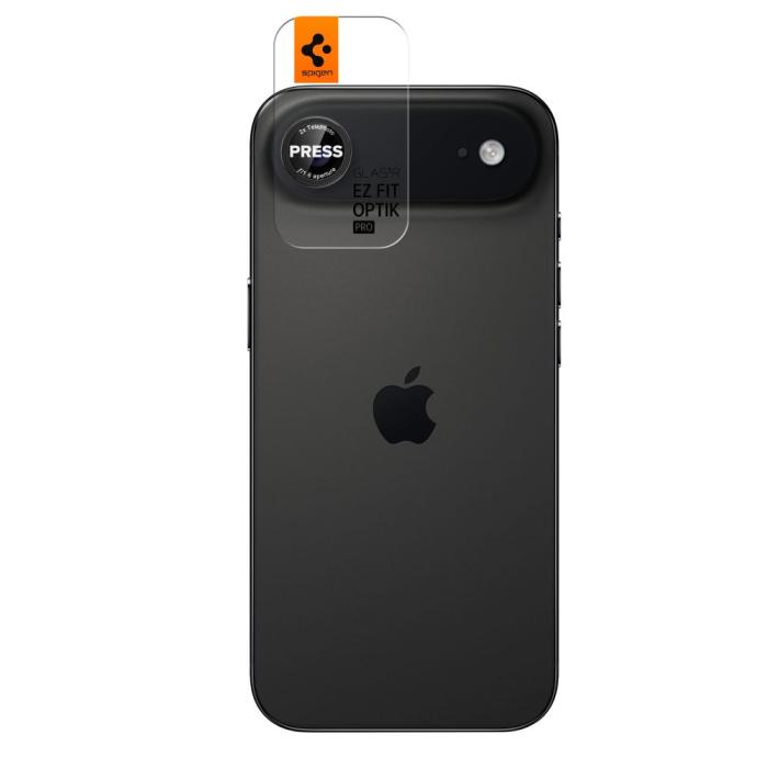 Bild 2, Spigen Spigen iPhone Air 2-PACK Linsskydd GLAS.tR 