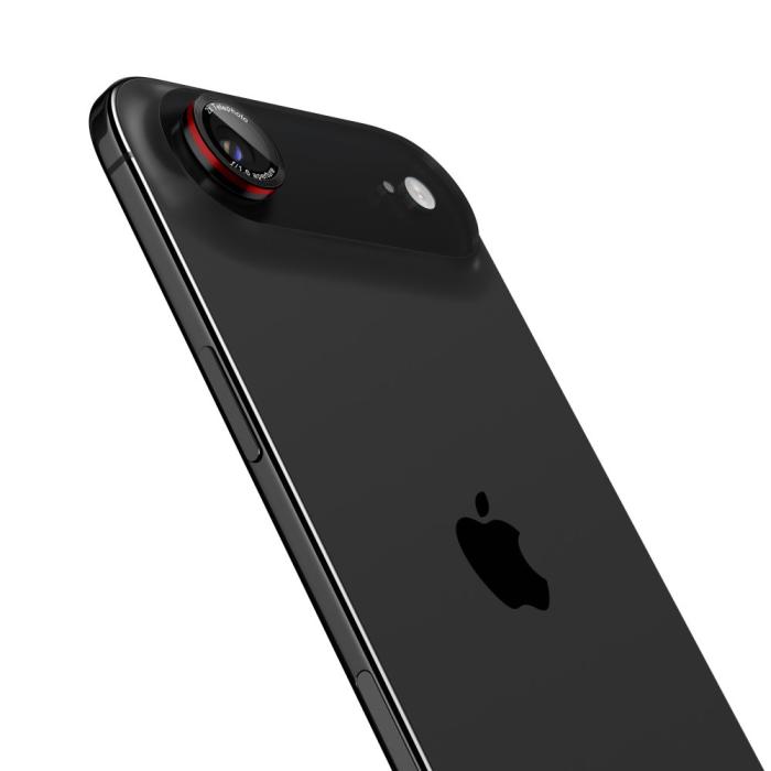 Bild 3, Spigen Spigen iPhone Air 2-PACK Linsskydd GLAS.tR 