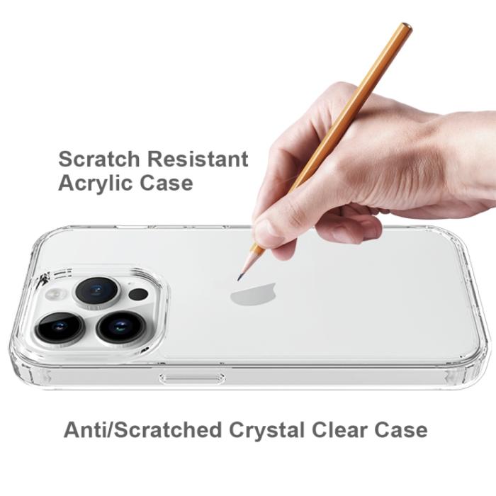 Bild 5,  iPhone 15 Pro Skal Akryl/TPU Shockproof Svart - Teknikhallen.se