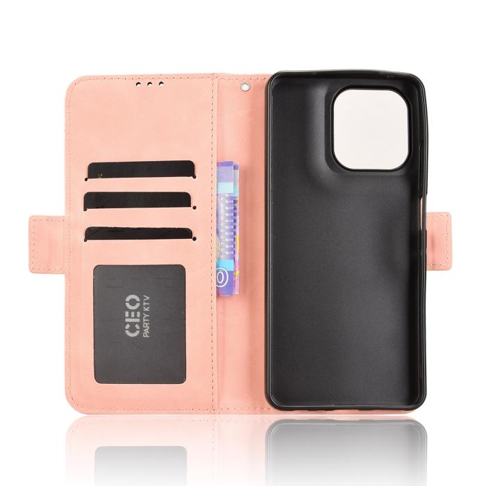 Bild 4,  Motorola Moto G56 5G Fodral Med Avtagbart Kortfack Rosa - Teknikhallen.se