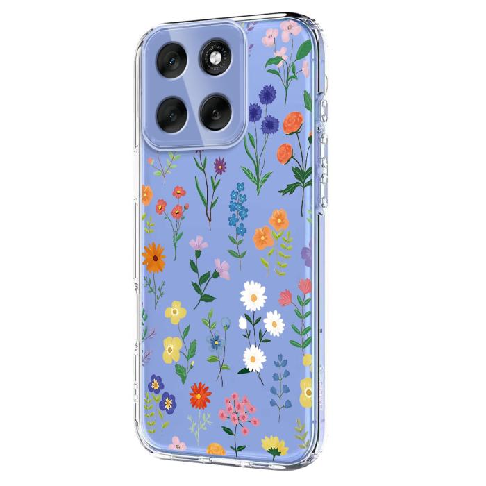 Bild 2,  Motorola Moto G86 5G Skal Med Tryck Blommor - Teknikhallen.se