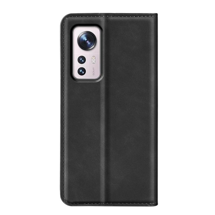 Bild 3,  Xiaomi 12 Pro Fodral Flip Svart - Teknikhallen.se