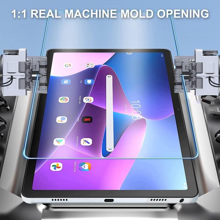 Bild 6,  Lenovo Tab M10 Plus Gen 3 2-PACK Skärmskydd Härdat Glas - Teknikhallen.se