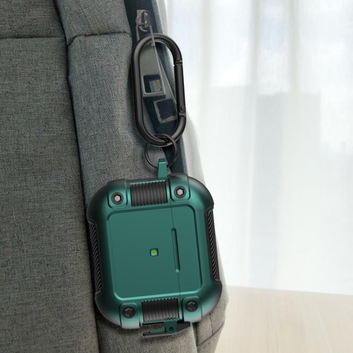 Bild 6,  AirPods 3 Skal Shockproof Tank Hybrid Brun - Teknikhallen.se