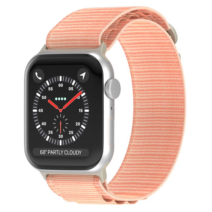 Bild 2, ColorPop Apple Watch 38/40/41/42 mm Armband Alpine Pro Loop Rosa - Teknikhallen.se