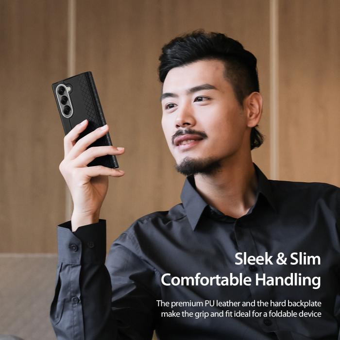 Bild 4, DUX DUCIS DUX DUCIS Samsung Galaxy Z Fold 7 Fodral Bril Series Svart - Teknikhallen.se